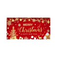 thumbnail image 2 of Drapeau de Garage de Noël Extra-Grand 480x180 cm pour Décoration de Porte Extérieure - Bannière en Polyester Résistant aux Intempéries pour Fêtes Festives, Rassemblements des Fêtes et Présentation de Toile de Fond Saisonnière, 2 of 6