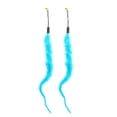 thumbnail image 1 of 2 - Piece Replacement Head Set for Cat Teasing Stick - Kitty Plush Toy Fishing Rod, 1 of 5