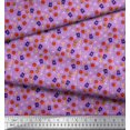 thumbnail image 2 of Soimoi Polyester Crepe Fabric Trophy,Timer Clock & Basketball Sports Print Sewing Fabric Yard 42 Inch Wide, 2 of 3