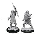 thumbnail image 1 of Dungeons & Dragons les Merveilleuses Miniatures Non Peintes de Nolzur : Human Fighter (Homme), 1 of 2