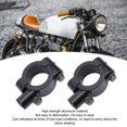 thumbnail image 4 of 2PCS Motorcycle Mirror Mount Clamp, Aluminum Handlebar Rearview Mirror Adapter for Motorbike ATV Scooter Project Bikes, 4 of 7