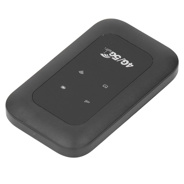 4G LTE Mobile WiFi Hotspot, LED Smart Screen Display Multifunctional 150Mbps 4G Mobile WiFi Hotspot Support 10 Users Connections for Car