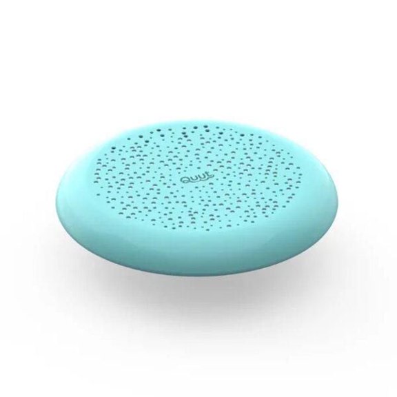 Quut Flying Disc and Sand Sifter - XL Size - Durable Plastic - Easy to Use - Beach and Outdoor Toy - Ages 3+ - Stable in Air - Comfortable Grip - 25 cm Diameter - Perfect for Park, Garden, Pool