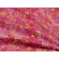 thumbnail image 4 of oneOone Rayon Pink Fabric Batik Sewing Craft Projects Fabric Prints By Yard 56 Inch Wide, 4 of 5