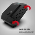 thumbnail image 4 of Monster Swivel Wall Tap with 6 Outlets and 2 USB Ports - English/French, 4 of 9