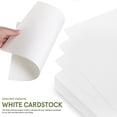 thumbnail image 2 of LNGOOR 50 Sheets White Cardstock Flip Chart Paper Pads Poster Office, 2 of 8