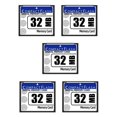 thumbnail image 1 of 5X 32MB Compact Flash Memory Card for Camera, Advertising Machine, Industrial Computer Card, 1 of 1