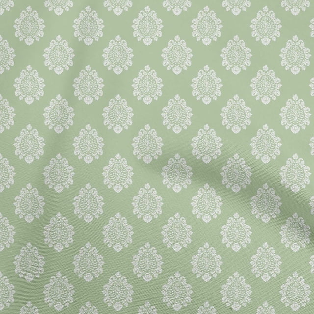 oneOone Cotton Poplin Mint Green Fabric Block Sewing Craft Projects Fabric Prints By Yard 56 Inch Wide