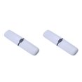 thumbnail image 1 of Maytalsory Tooth Brush Toothpaste Storage Box with Lid Portable Smooth Cases Chopsticks Forks Organizer Travel Office Party White 2Set, 1 of 6