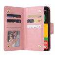 thumbnail image 2 of Case for Google Pixel 4 Magnetic Leather Zipper Wallet Cover Card Holder, 2 of 5