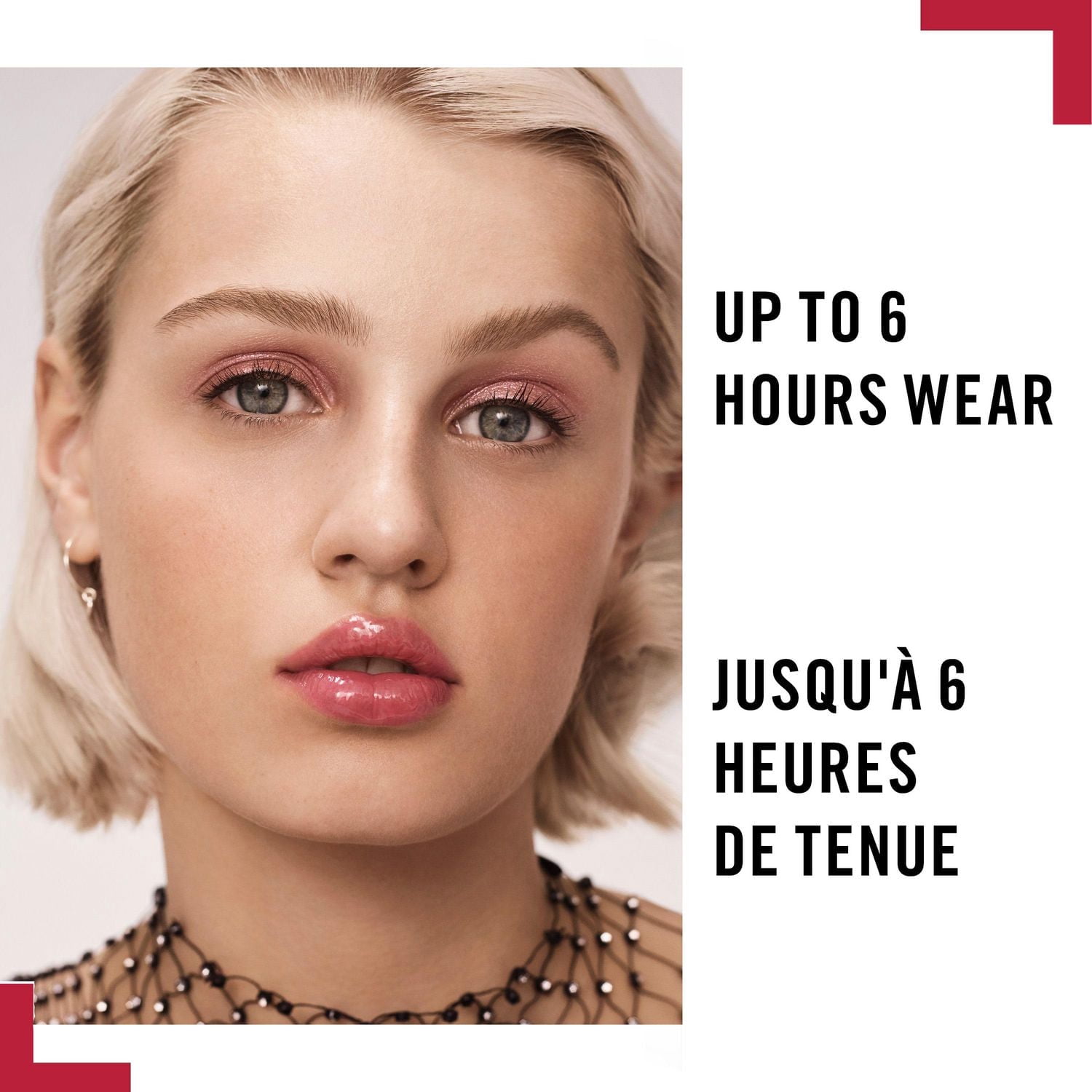 Rimmel Brillant à lèvres Stay Glossy, non collant, dure jusqu'à 6h, épousant les lèvres, avec la technologie Shine Extent, 100% sans cruauté