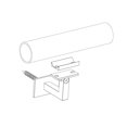thumbnail image 5 of Support de Main Courante en Acier Inoxydable Carré pour Tube Inférieur Plat/courbé Réglable par InlineDesign, 5 of 5