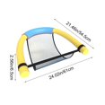 thumbnail image 4 of Bowayaoa EPE Foam Floating Recliner for Pool, Airless Swimming Aid Stick for Adults & Kids, Non-Leak Water Float with Breathable Mesh, Bright Color Cool Racer, 4 of 7