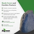 thumbnail image 4 of Algreen Housse de Roche Décorative, Résistante aux Intempéries, Accent de Jardin Extérieur, Granit (Lot de 4), 4 of 7
