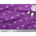 thumbnail image 3 of Soimoi Satin Silk Fabric Floral Block Print Fabric by The Yard 42 Inch Wide, 3 of 3