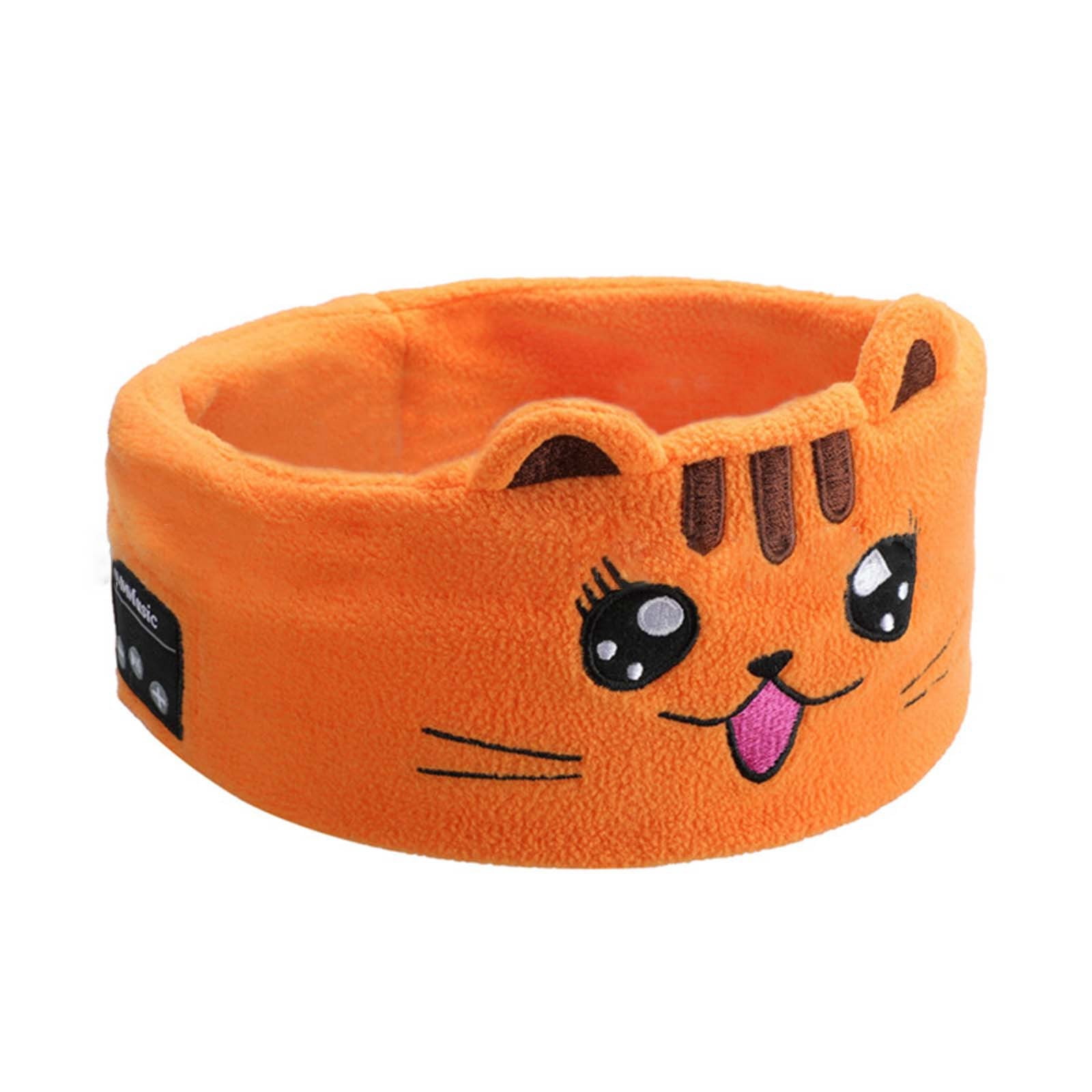 Original Kids Headphones Headband Wireless Over The Ear Bluetooth Headband Headphones for Kids Headband Earphones for Children with Thin Speakers & Super Soft Fleece Headband