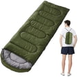 thumbnail image 1 of Niubi Sleeping Bag Ultralight Camping Waterproof Sleeping Bags Thickened Winter Warm Sleeping Bag Adult Outdoor Camping Sleeping Bags-Green, 1 of 1