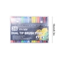thumbnail image 3 of 120ml Large Capacity Double Ended Watercolor Pen Set For Children Washable Non Staining Colored Marker For Doodling And Cartoons Outlining, Czzoypi 120ml Large Capacity Double Ended, 3 of 7