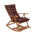 thumbnail image 2 of SHAR Fauteuil Berçant de Salon d'Étude Fauteuil en Rotin Coussin Inclinable Fauteuil Inclinable Fauteuil Berçant Coussin de sofa, 2 of 5
