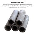 thumbnail image 4 of Fish Tank Ceramic Mud Shelter Breathable Landscaping Stone High Temperature Firing Propagation Tank Aquatic Shrimp House Shrimp Porcelain Pot with Rounded Edges for Fish Tank, 4 of 9