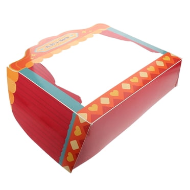 Phenofice Talking Story Puppet Stage in Multi Paper for Family 1Pcs