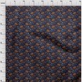 thumbnail image 3 of oneOone Cotton Poplin Fabric Leaves & Floral Block Decor Fabric Printed BTY 42 Inch Wide, 3 of 4