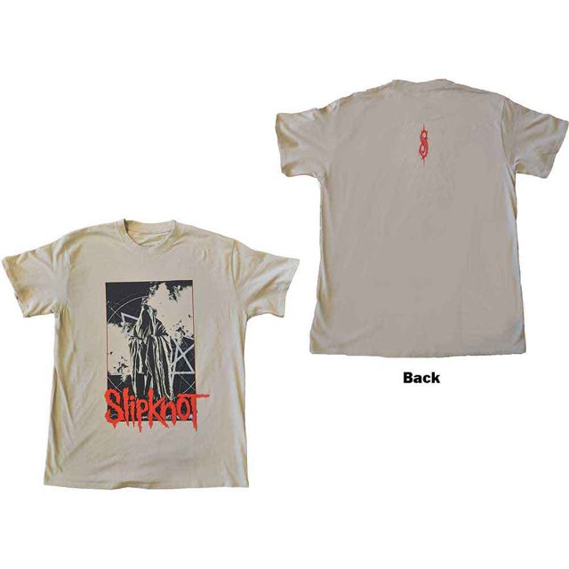 Slipknot Unisex T-Shirt Sid Photo (Back Print)