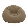 thumbnail image 2 of olkpmnmk Clearance Sale!Home Decor,Flocking PVC Inflatable Sofa Portable Inflatable Lounger for Camping & Beach Inflatable Couch for Indoor and Outdoor Camping Couch Inflatable Flo,Inflatable Sofa, 2 of 9