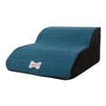 thumbnail image 1 of Portable Dog Stairs Ladder Pet Ramp Removable Anti Slip for Indoor Sofa High Bed Blue, 1 of 8