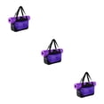 thumbnail image 4 of Transemion Large Capacity Yoga Sport Bag Made With Oxford Cloth For Sturdy And Durable Fashionable Appearance purple 3Set, 4 of 6