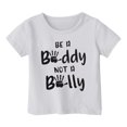 thumbnail image 4 of MEZZALL T-Shirt Imprimé Respirant Décontracté de Mode pour Filles, T-Shirts Graphiques, Hauts, Blanc, 8-9 Ans, 4 of 4