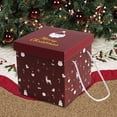 thumbnail image 3 of mtvxesu 2-Piece Christmas Gift Box Set with Handles for Candy Storage and Holiday Packaging, Large Size, Diy Foldable Design, Includes 2 Boxes with Lids and Handles, 3 of 6
