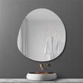 thumbnail image 1 of Chendee Irregular Mirror Wall Decorative Mirrors For Dressing Table Bedroom Living Room,36X40Cm, 1 of 6