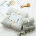 thumbnail image 1 of TopLLC Cotton 2 In 1 Bath Towel And Face Towel Soft-Bath Towels Set OF, 1 of 2