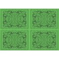 thumbnail image 1 of Ahgly Tapis Rectangulaire Lavable en Machine Intérieur Transitionnel Vert Forêt, 7 Pieds x 10 Pieds, 1 of 7