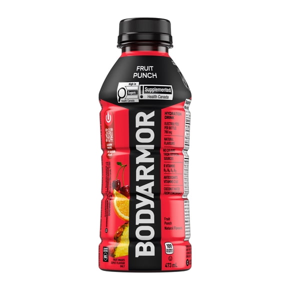 BodyArmor SuperDrink Fruit Punch Bottle, 473 mL
