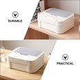 thumbnail image 2 of HLONK Small First Aid Kit Storage Bins Home Use Storage Case Firstaid Kit Office First Aid Grid Bin Multi-grid Medical Case, 2 of 6