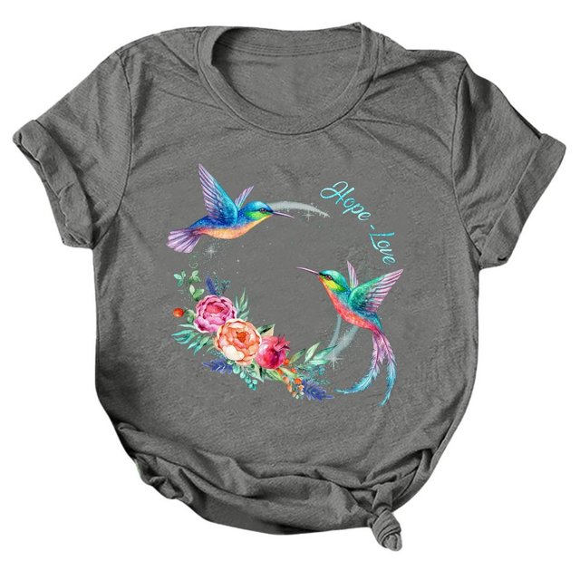 T-Shirt à Manches Courtes à Manches Courtes pour Femmes