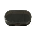 thumbnail image 1 of Ohufall 3 Compartment Daily Pill Organizer Morning Noon Night Vitamin Case Transparent Pill Storage, 1 of 5
