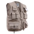 thumbnail image 2 of Rothco Uncle Milty Travel Vest - Khaki, Large, 2 of 2