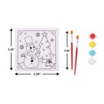 thumbnail image 2 of Christmas PYO Canvas Set for Kids PYO Paint with Two Brushes and Four Paint Pots Holiday Time, 2 of 8