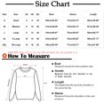 thumbnail image 3 of MeetoTime Hauts à Épaules Tombantes Mode pour Femmes T-Shirts en Polaire Col Rond Manches Longues Bloc de Couleur Automne, 3 of 7