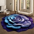 thumbnail image 1 of 3D Visual Stereo Flower Carpet Non- Diatomite Floor Mat for Living Room Bedroom Bathroom Door Super Absorbent Easy Clean Decorative Rug, 1 of 9