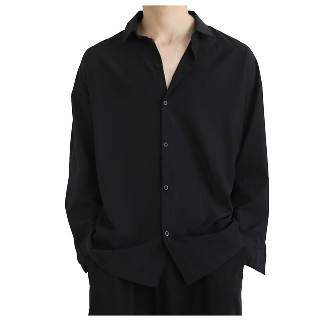Chemises pour Hommes Tech Manches Longues Chemises Décontractées Entraînement