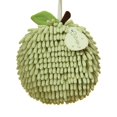 thumbnail image 1 of Feltree Cute Fruit Fuzzy Ball Hand Towel with Hanging Loop - Super Absorbent & Soft for Kitchen and Bathroom Decor, 1 of 8
