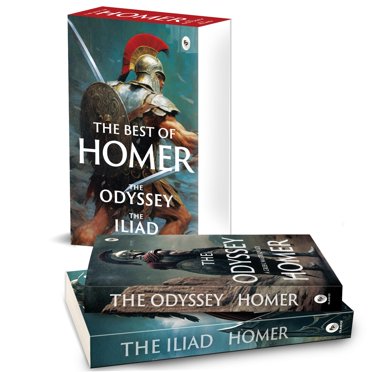 Le Meilleur de Homer: l'Odyssée et l'Iliade: Set de 2 Livres