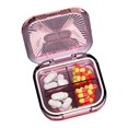 thumbnail image 1 of Boîte de Stockage de Pilules Multi Compartiments Anti-Fissures Séparé Économiser de l'Espace Organisé Magasin Pilules de Qualité Alimentaire Résistant à l'Humidité Organisateur de Médicaments pour Voyage, 1 of 8