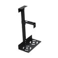 thumbnail image 3 of Bunblic Support de Boîtier d'Ordinateur PC, Cadre Principal, Stable, Universel, Support de PC sous le Bureau, Support d'Ordinateur pour Mur, École, Maison, Noir, 3 of 8