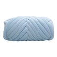 thumbnail image 3 of fastboy Chunky Yarn Knitting Arm Knit Soft Yarn 250G for DIY Rug Making Sweaters Light Blue, 3 of 9