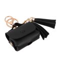 thumbnail image 5 of Milisten 1pc Leather Wireless Earphone Protective Case Earphone Shell Cover Compatible for AirPods Pro 3 (Cover + Tassel Black), 5 of 5